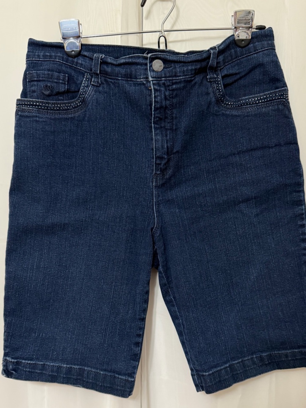 Gloria Vanderbilt Bermuda Denim Shorts